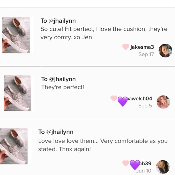 Lt Grey Snake skin Slip on sneaker - Picture 4 of 8